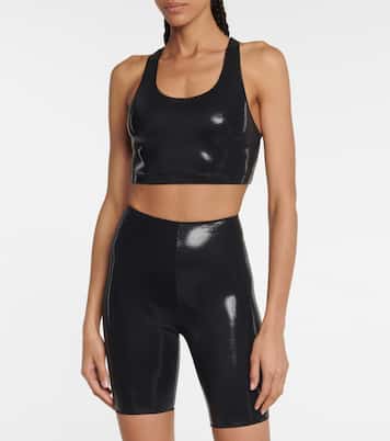 Laminated sports bra | Oséree