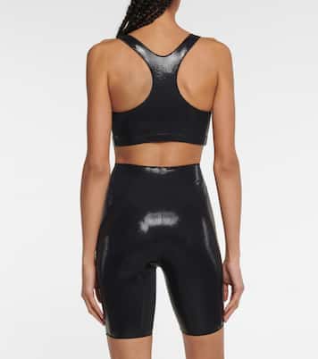 Laminated sports bra | Oséree