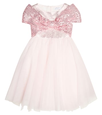 Abito in tulle con paillettes | Monnalisa