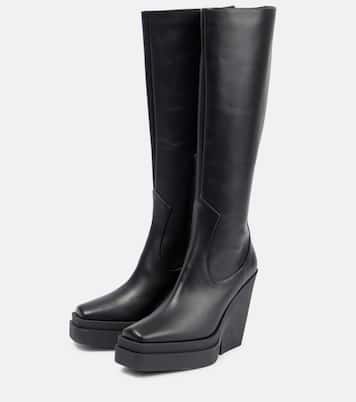 Gia 14 leather knee-high boots | Gia Borghini