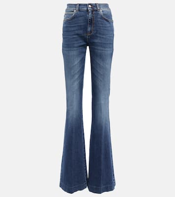 Jeans flared a vita alta | McQueen