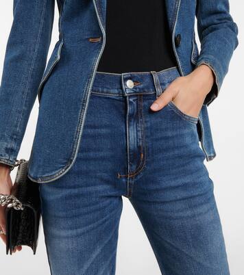 Jeans flared a vita alta | McQueen