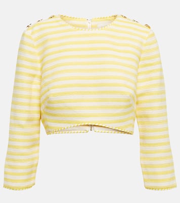 Crop top Hide Tide a rayas | Zimmermann