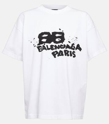 Balenciaga white oversized shirt hotsell