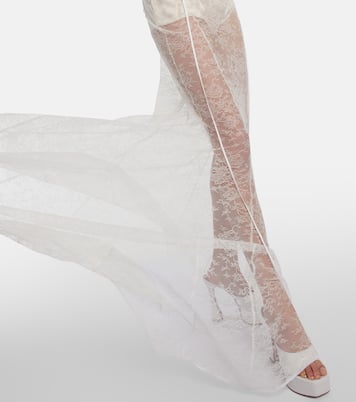 Bridal Robe aus Spitze | Nensi Dojaka