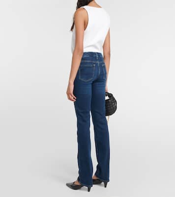Kimmie mid-rise straight jeans | 7 For All Mankind