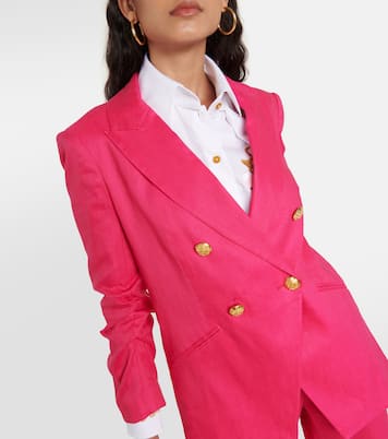 Blazer Dickey Hirsch in misto lino | Veronica Beard