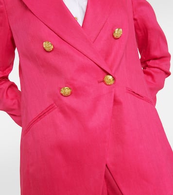 Blazer Dickey Hirsch in misto lino | Veronica Beard