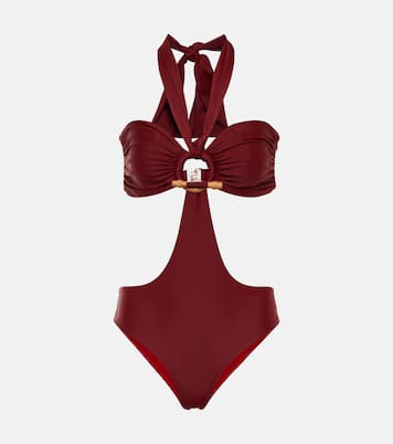Sacred Valley cutout swimsuit | Johanna Ortiz