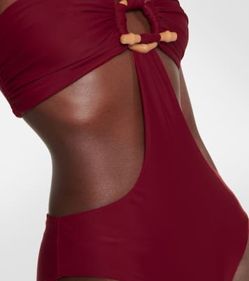 Sacred Valley cutout swimsuit | Johanna Ortiz