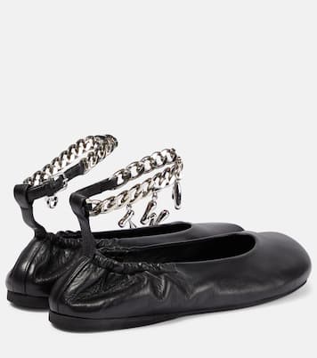 Ballerinas Charm aus Leder | JW Anderson