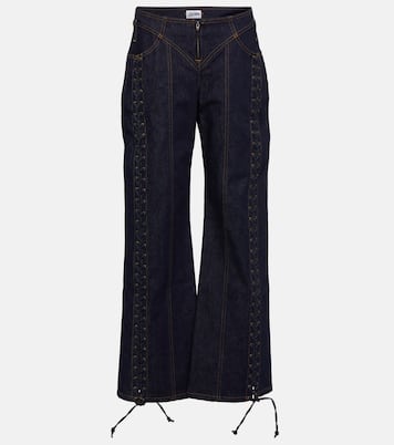 Jean bootcut à taille basse | Jean Paul Gaultier