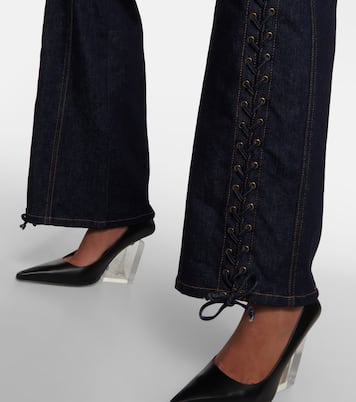 Jean bootcut à taille basse | Jean Paul Gaultier