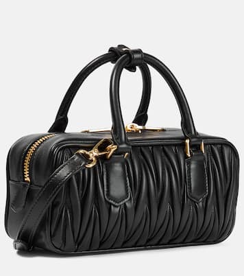 Sac Arcadie en cuir matelassé | Miu Miu