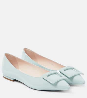 Ballerinas Gommettine aus Lackleder | Roger Vivier
