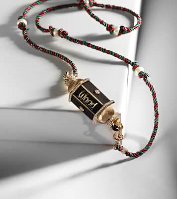 Collier Knock on Wood Locket en or 18 ct et diamants | Marie Lichtenberg