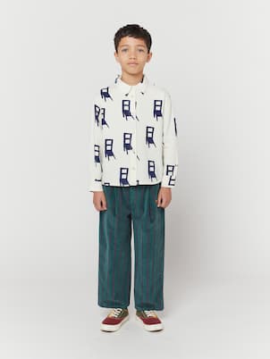 Pantaloni chino in velluto a righe | Bobo Choses