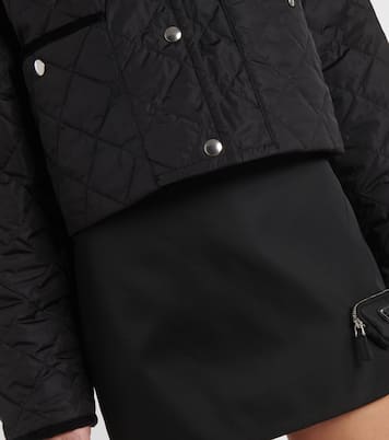 Re-Nylon quilted cropped jacket | Prada