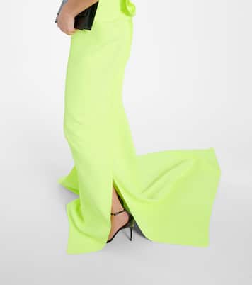 One-Shoulder-Robe Instrumental aus Crêpe | Maticevski