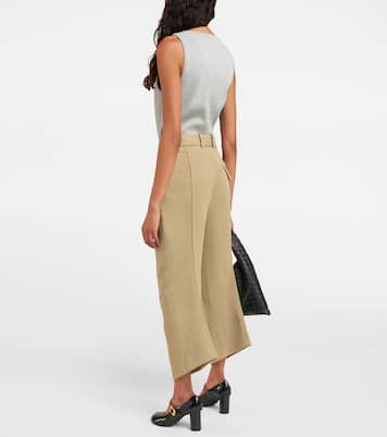 Gerade Hose aus Baumwoll-Twill | Bottega Veneta
