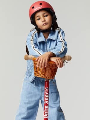 Striped straight jeans | Palm Angels Kids