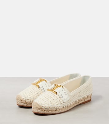 Espadrillas Marcie in crochet e pelle | Chloé