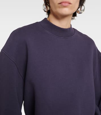 Ivory cotton jersey sweatshirt dress | The Attico