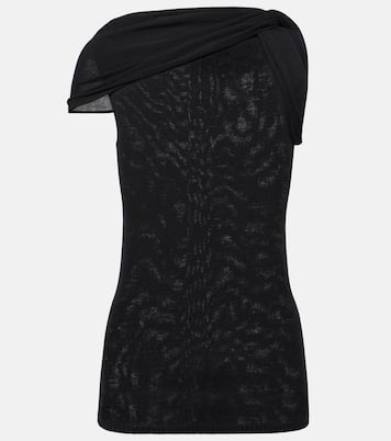 Knitted one-shoulder top | Rick Owens
