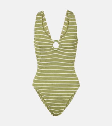 Costume intero Celine a righe | Hunza G