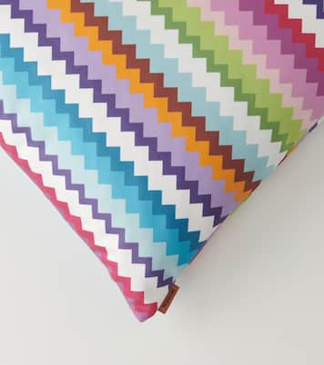 Cuscino in cotone Riverbero a zig-zag | Missoni
