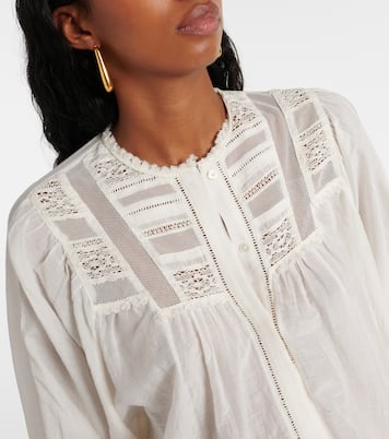 Bluse Stunning Dream aus Baumwolle und Seide | Dorothee Schumacher