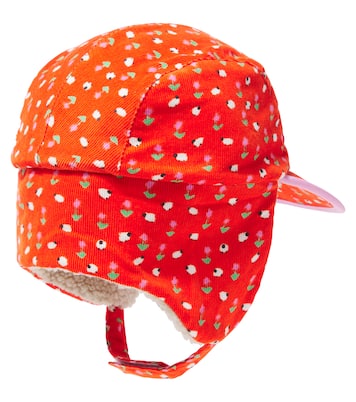 Printed velvet hat | Stella McCartney Kids