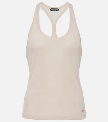 Crêpe jersey tank top | Tom Ford