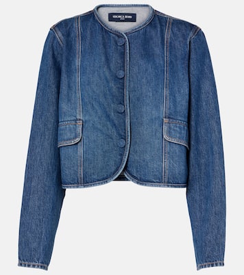 Giacca di jeans Cordell cropped | Veronica Beard
