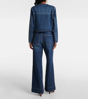 Giacca di jeans Cordell cropped | Veronica Beard