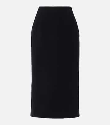 Jupe midi en laine | Alessandra Rich