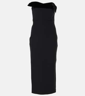 Midikleid aus Crêpe | Roland Mouret