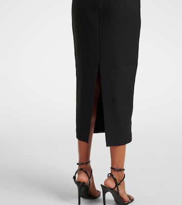 Midikleid aus Crêpe | Roland Mouret