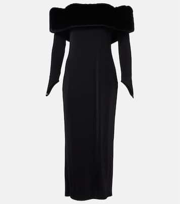 Abito lungo Yazi in misto seta | The New Arrivals Ilkyaz Ozel