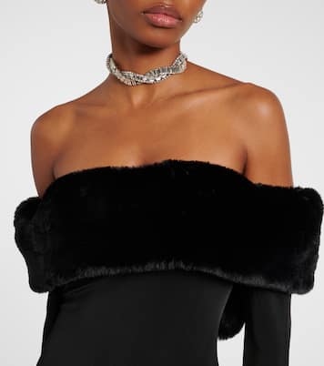 Abito lungo Yazi in misto seta | The New Arrivals Ilkyaz Ozel