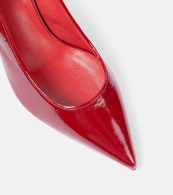 Escarpins Sporty Kate Sling 55 en cuir verni | Christian Louboutin