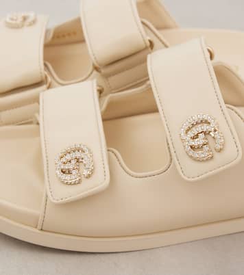 Sandales New Marmont GG en cuir | Gucci