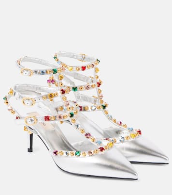 Pumps Rockstud 65 in pelle | Valentino Garavani