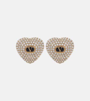 Boucles d’oreilles Cuore XS à ornements | Valentino