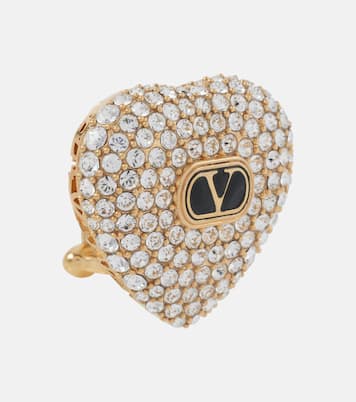 Boucles d’oreilles Cuore XS à ornements | Valentino