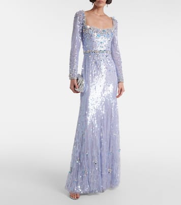 Kestra sequined gown | Jenny Packham