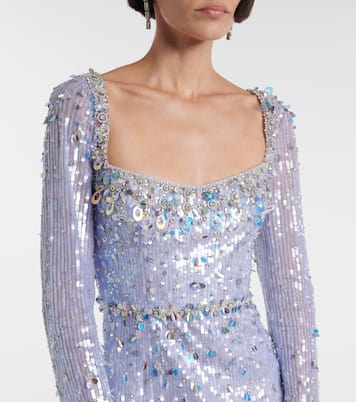 Kestra sequined gown | Jenny Packham