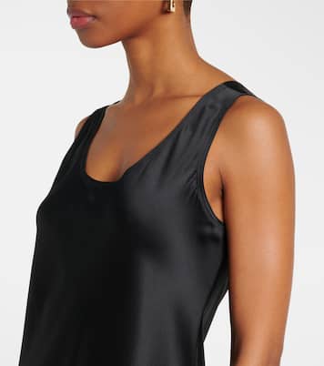 Abito midi Banjo in raso di seta | Max Mara
