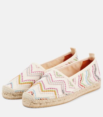 Elle Zig Zag raschel espadrilles | Missoni