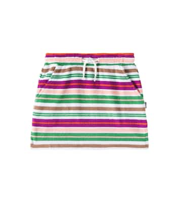 Gonna Bethany in misto cotone a righe | Molo